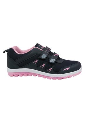 navy slip on mesh sports shoes - 15413382 - Standard Image - 2