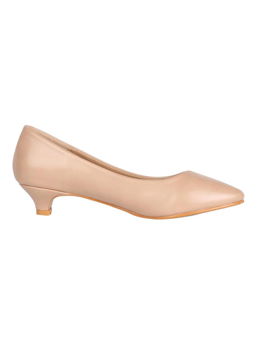 beige slip on pumps - 15413885 - Zoom Image - 2