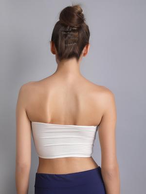 solid tube bra - 15414291 - Standard Image - 2