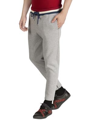 grey cotton ankle length track pant - 15414571 - Standard Image - 2