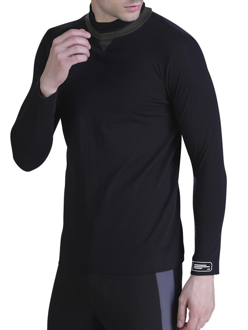 black cotton t-shirt - 15414593 - Zoom Image - 2