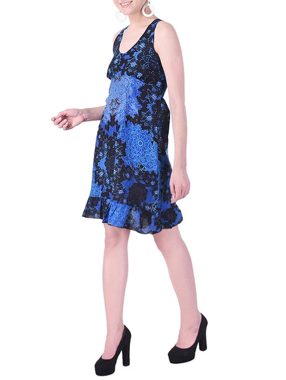 ruffled hem a-line dress - 15414742 - Zoom Image - 2