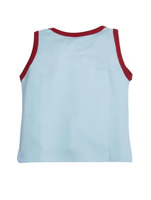 blue cotton t-shirt - 15415092 - Standard Image - 2
