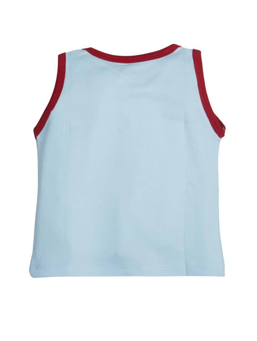 blue cotton t-shirt - 15415092 - Zoom Image - 2