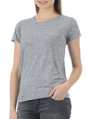 printed round neck tee - 15415264 - Standard Image - 2