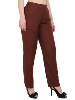 mid-rise straight palazzo - 15415540 - Standard Image - 2