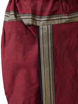 black cotton dhoti kurta set - 15415981 - Standard Image - 5
