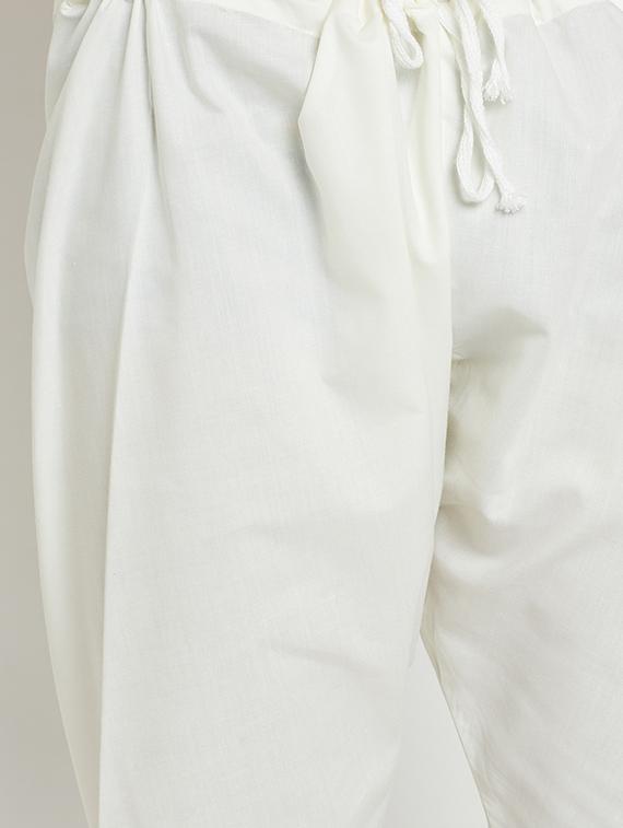 dark green cotton kurta pyjama - 15416087 - Zoom Image - 5