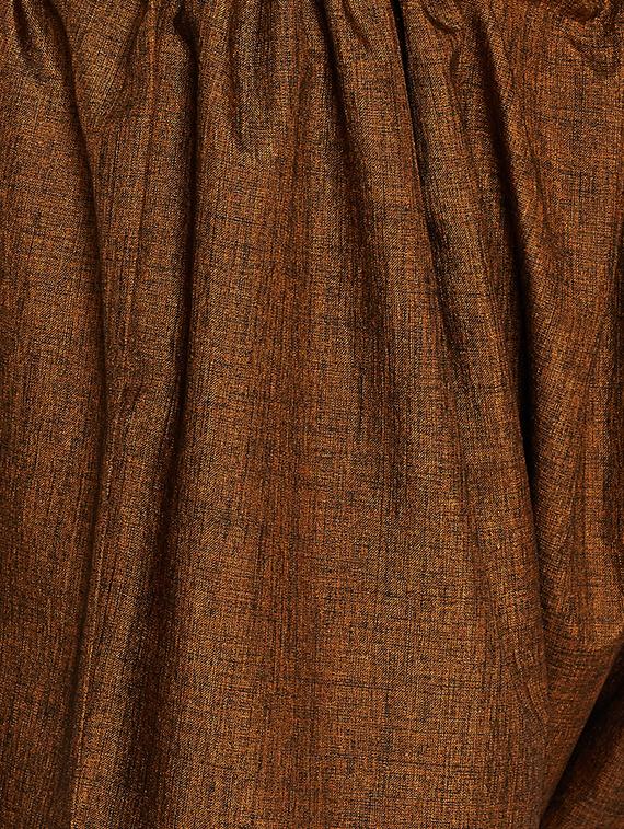 brown cotton pathani set - 15416092 - Zoom Image - 5