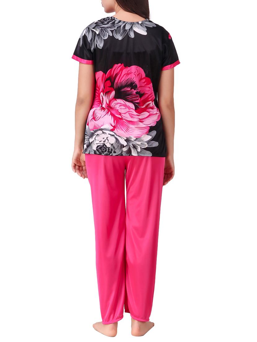 floral nightwear pajama set - 15416601 - Zoom Image - 2
