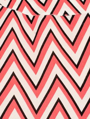 chevron a-line dress - 15416625 - Standard Image - 5