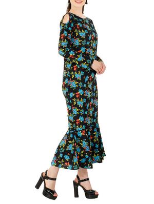 Fishcut floral maxi dress - 15416626 - Standard Image - 2