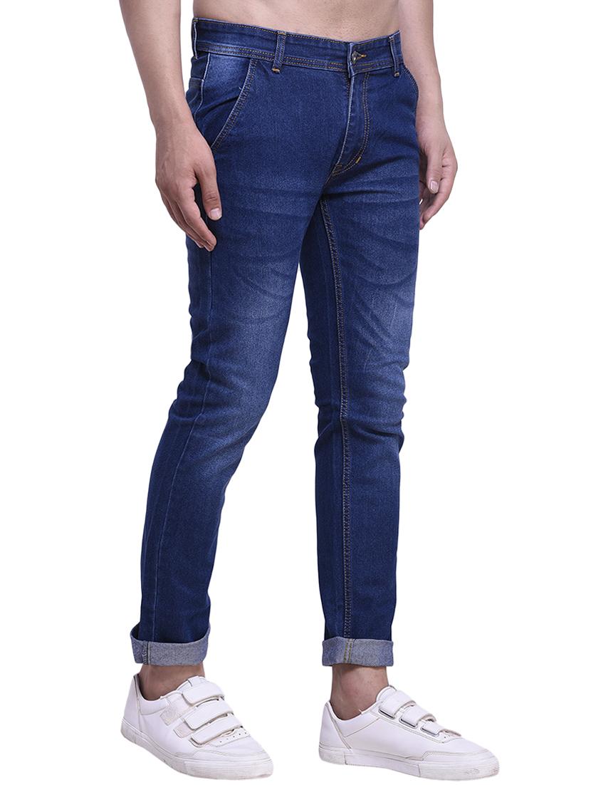 blue denim washed jeans - 15416729 - Zoom Image - 2