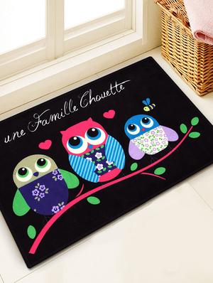 1 Pc Velvet finish Anti skid Doormat - 15417169 - Standard Image - 2