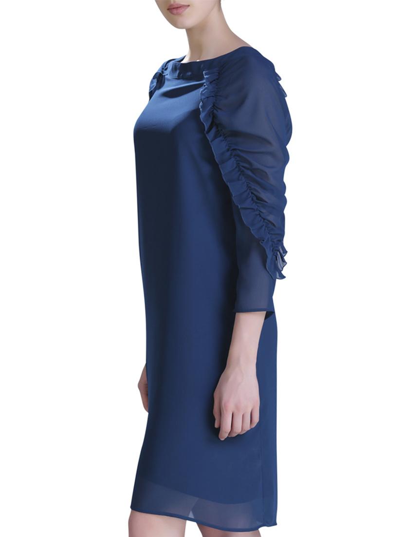 frill trim shift dress - 15417263 - Zoom Image - 2