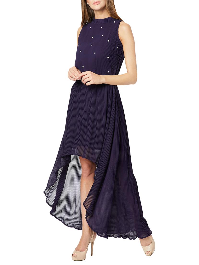 pearl embellished asymmetric dress - 15417291 - Zoom Image - 2