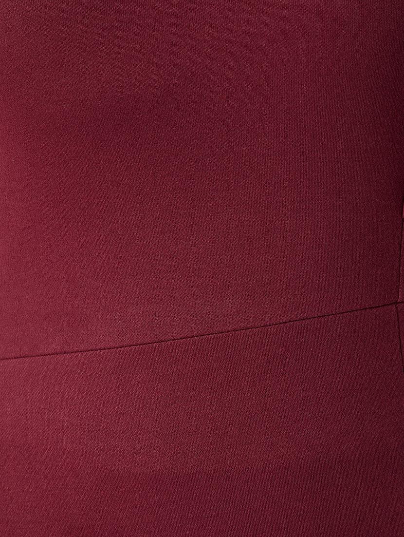single shoulder side slit dress - 15417296 - Zoom Image - 5