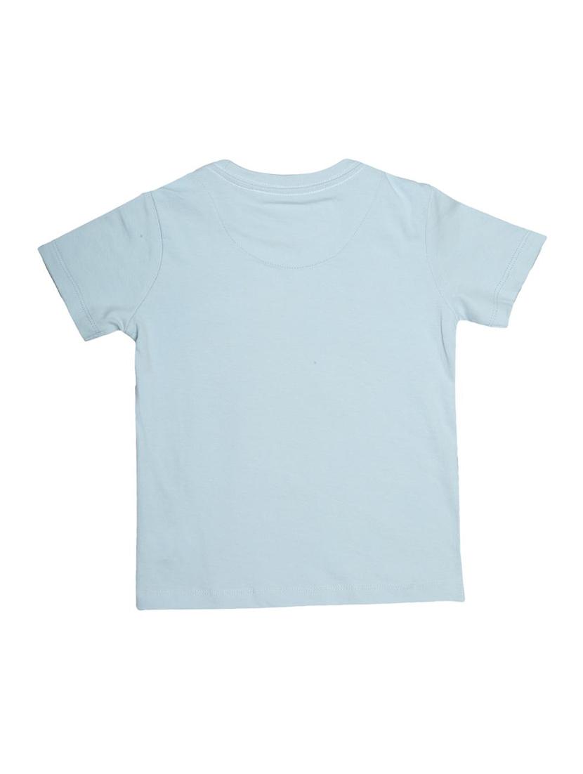 blue cotton tshirt - 15417736 - Zoom Image - 2