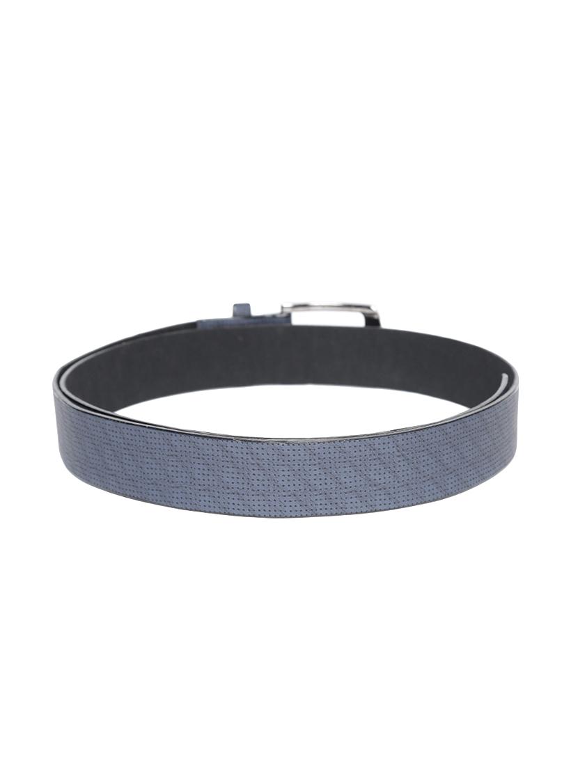 blue synthetic leather) belt - 15417965 - Zoom Image - 2