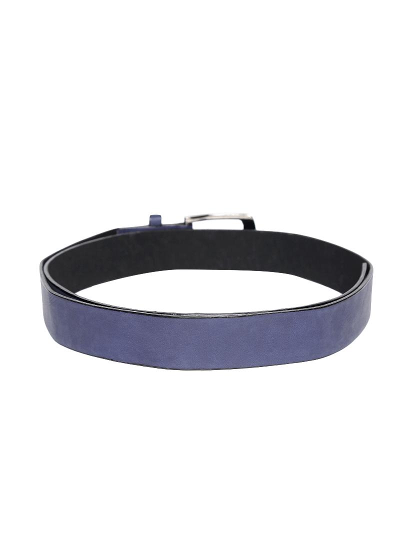 blue synthetic leather) belt - 15417966 - Zoom Image - 2