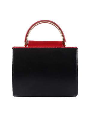 red leatherette (pu) regular sling bag - 15418173 - Standard Image - 2