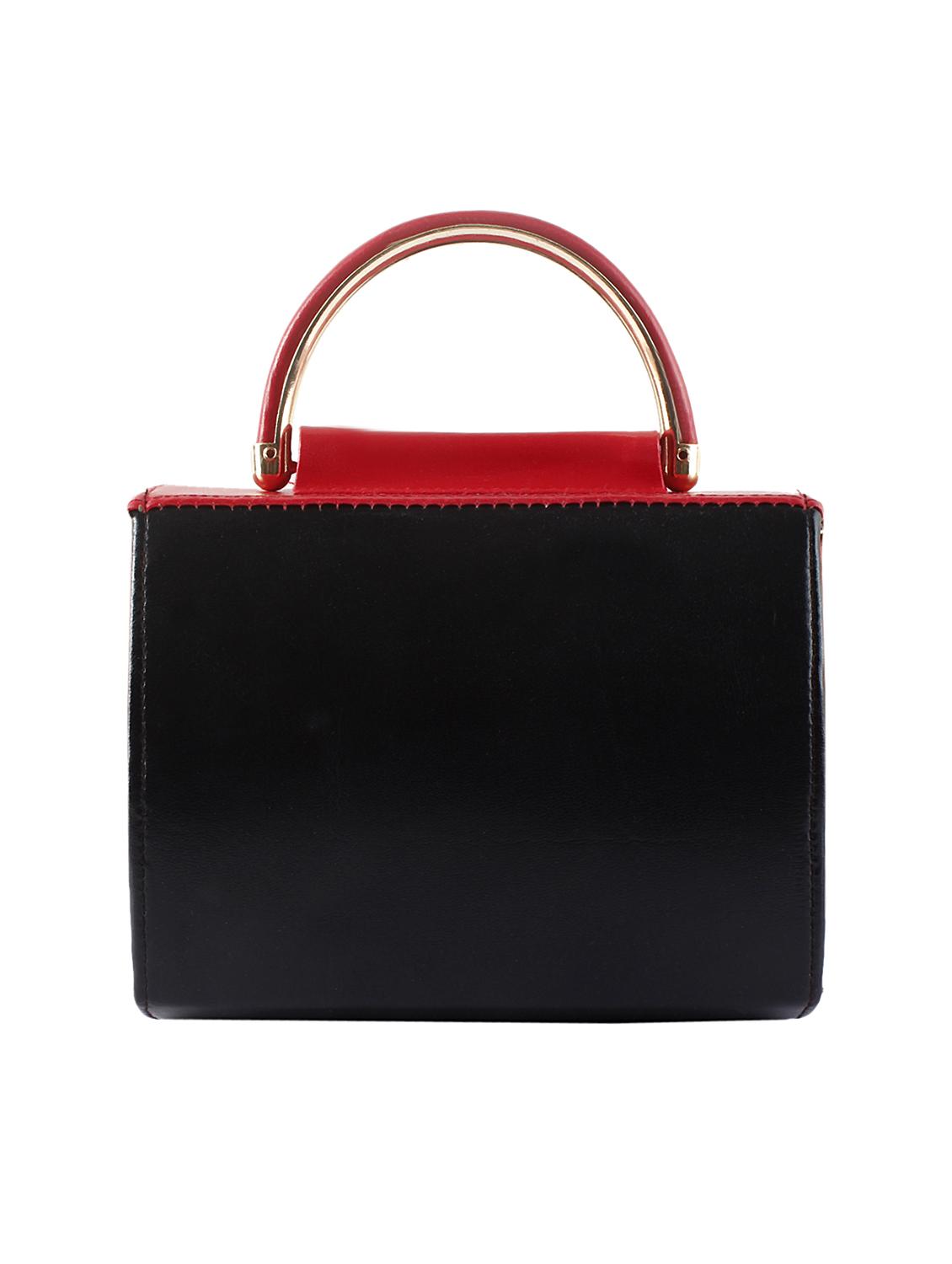 red leatherette (pu) regular sling bag - 15418173 - Zoom Image - 2