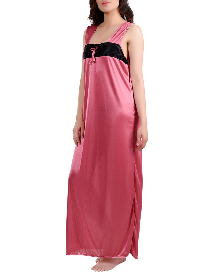 square neck bow detail nighty - 15418352 - Zoom Image - 2