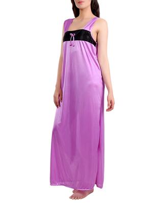 square neck bow detail nighty - 15418354 - Standard Image - 2