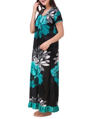 floral frilled hem nighty - 15418356 - Standard Image - 2