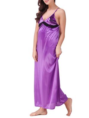 frill trim cami nighty - 15418366 - Standard Image - 2