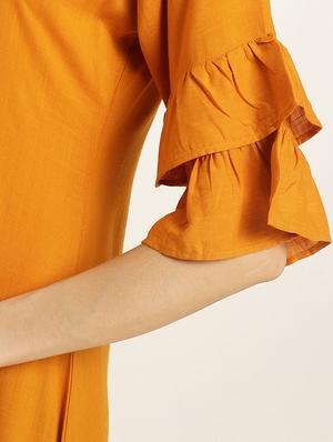 straight layered sleeves kurta - 15418414 - Standard Image - 5