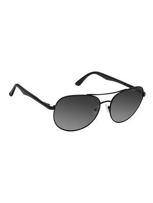 David Blake Black Aviator Polarized Uv Protected Sunglass - 15418682 - Standard Image - 2