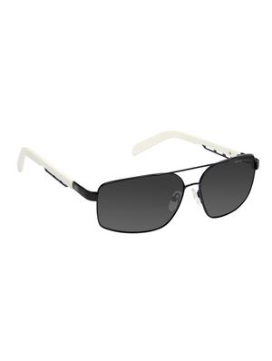 David Blake Black Rectangular Polarized Uv Protected Sunglass - 15418685 - Standard Image - 2