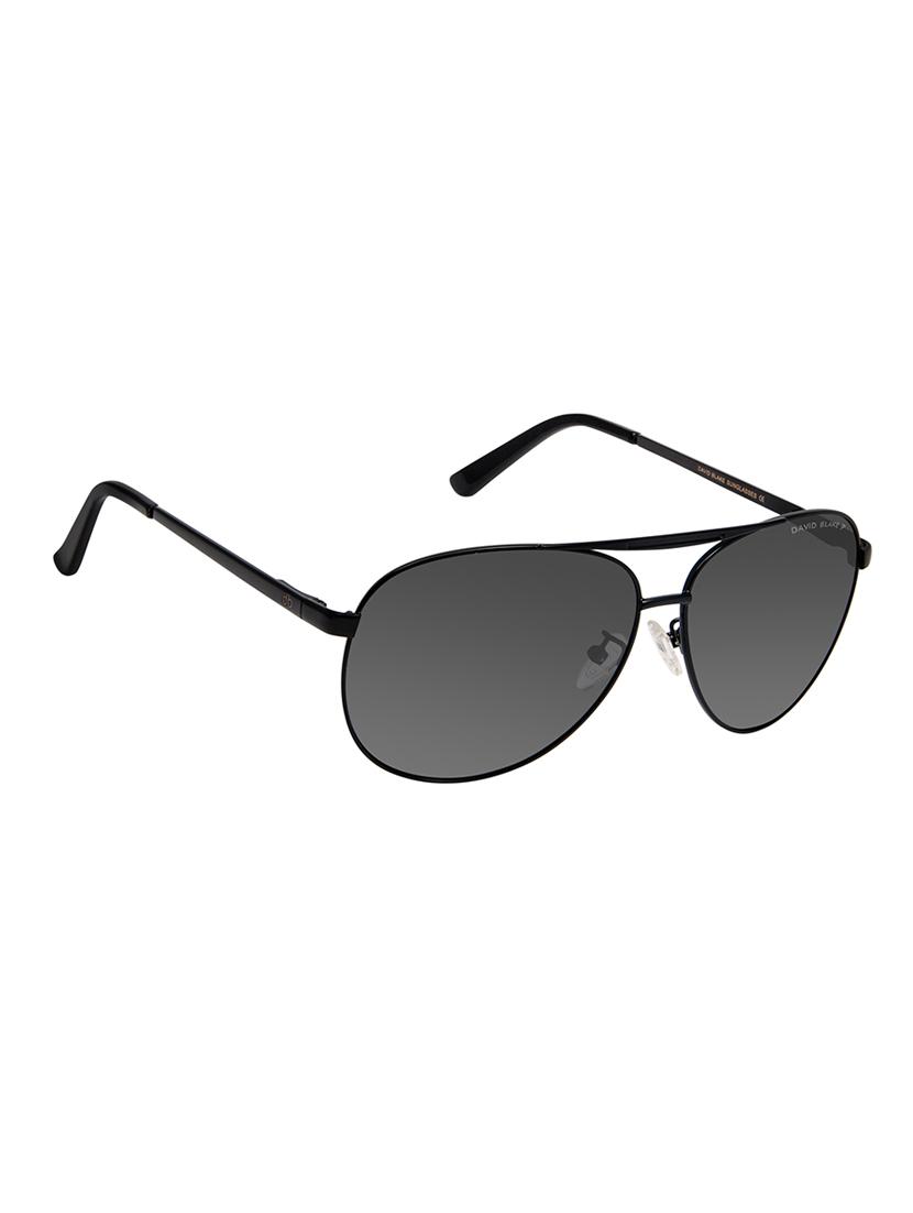 david blake black aviator polarized uv protected sunglass - 15418716 - Zoom Image - 2