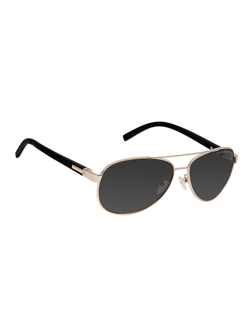 David Blake Grey Aviator Polarized Uv Protected Sunglass - 15418818 - Zoom Image - 2