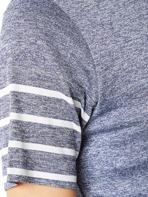 short sleeved melange tee - 15419078 - Standard Image - 5