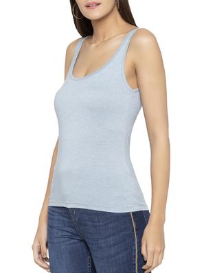 scoop neck tank tee - 15419166 - Standard Image - 2