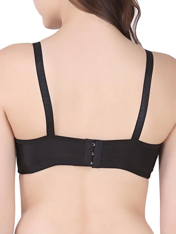 embellished jacquard bra - 15420628 - Zoom Image - 2
