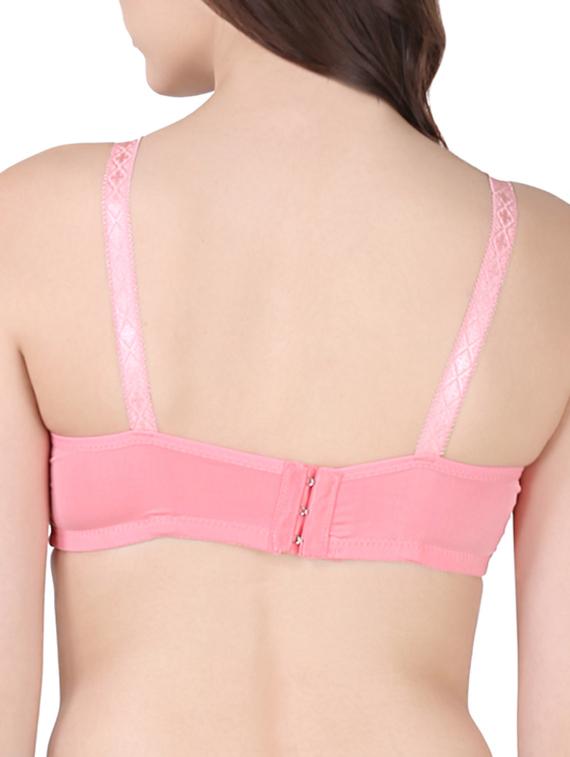 embellished jacquard bra - 15420629 - Zoom Image - 2
