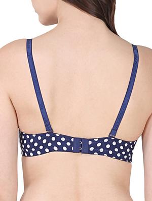 polka dotted t-shirt bra - 15420630 - Standard Image - 2