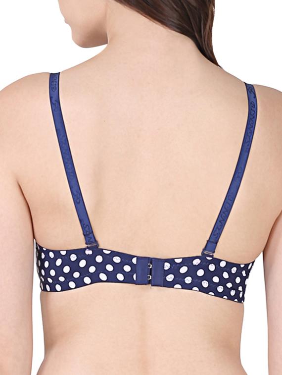 polka dotted t-shirt bra - 15420630 - Zoom Image - 2
