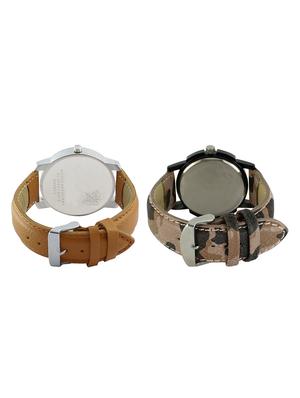 volga vl27lr03 round dial analog watch combo - 15423879 - Standard Image - 2