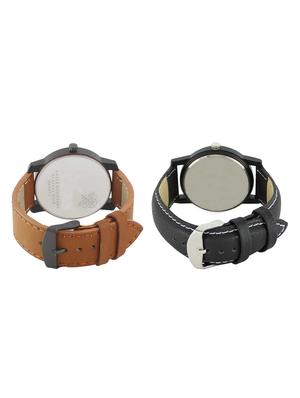 volga vl19lr05 round dial analog watch combo - 15423963 - Standard Image - 2