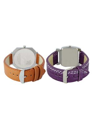 VOLGA VL45LR0207 Round Dial Analog Couple Watch Combo - 15424438 - Standard Image - 2