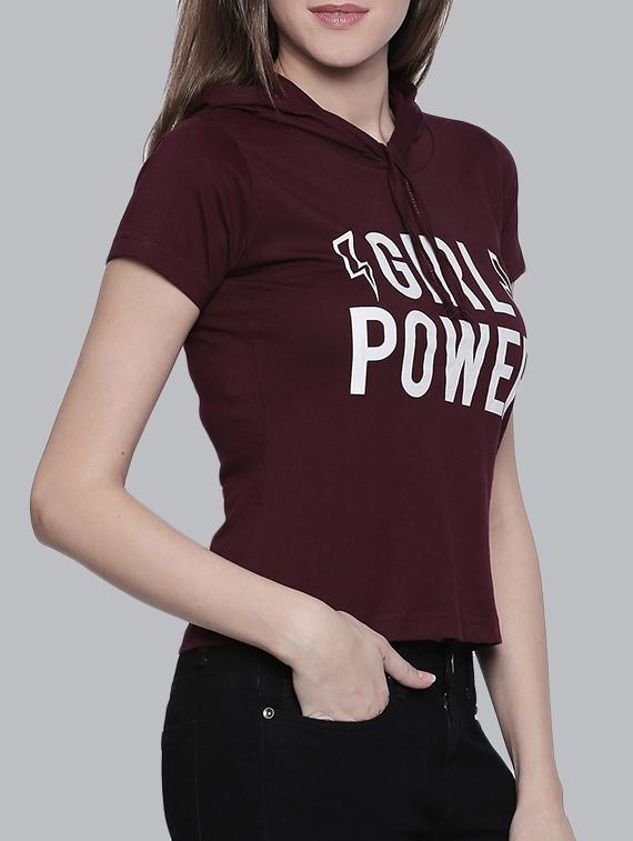 graphic hooded tee - 15425991 - Zoom Image - 2