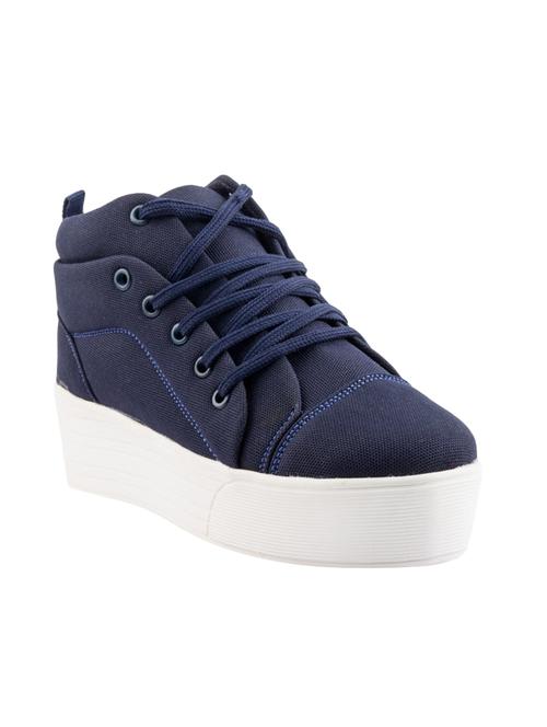 blue lace-up sneakers - 15425996 - Very Small Image - 1