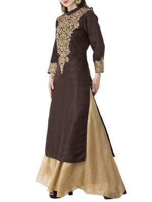 straight embellished kurta - 15426763 - Standard Image - 2