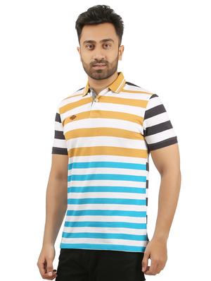 multi cotton blend polo tshirt - 15427298 - Standard Image - 2