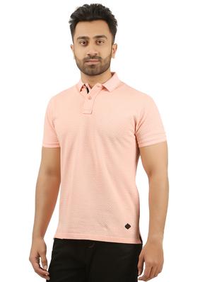 peach cotton all over print t-shirt - 15427300 - Standard Image - 2