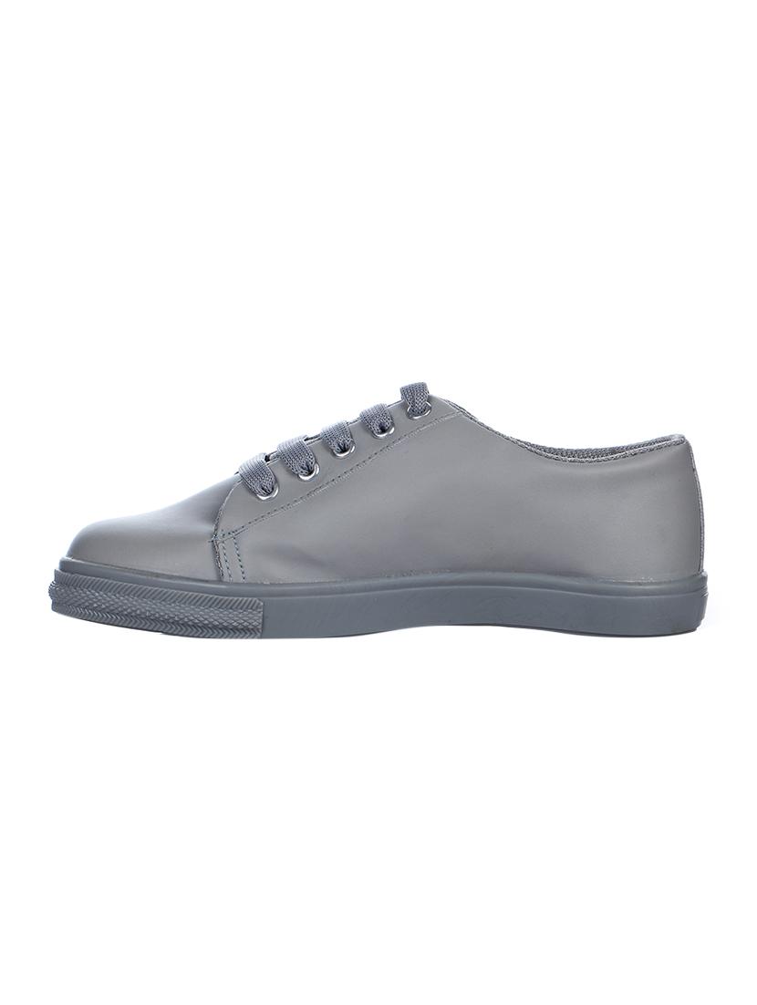 grey lace-up sneakers - 15428547 - Zoom Image - 2
